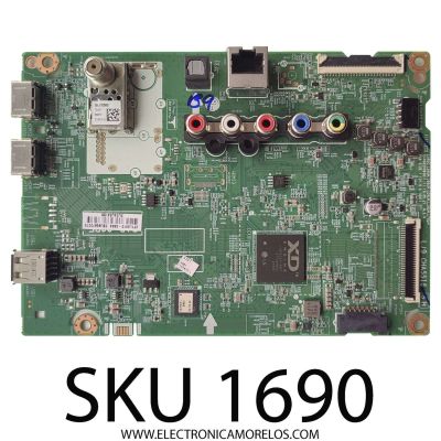 MAIN PARA TV LG / NUMERO DE PARTE EBU65672275 / EAX68209006(1.1) / 2F1L0013-0004 / PANEL NC320DXG-VHKP1 / MODELO 32LM577BPUA.BUSSLJM	